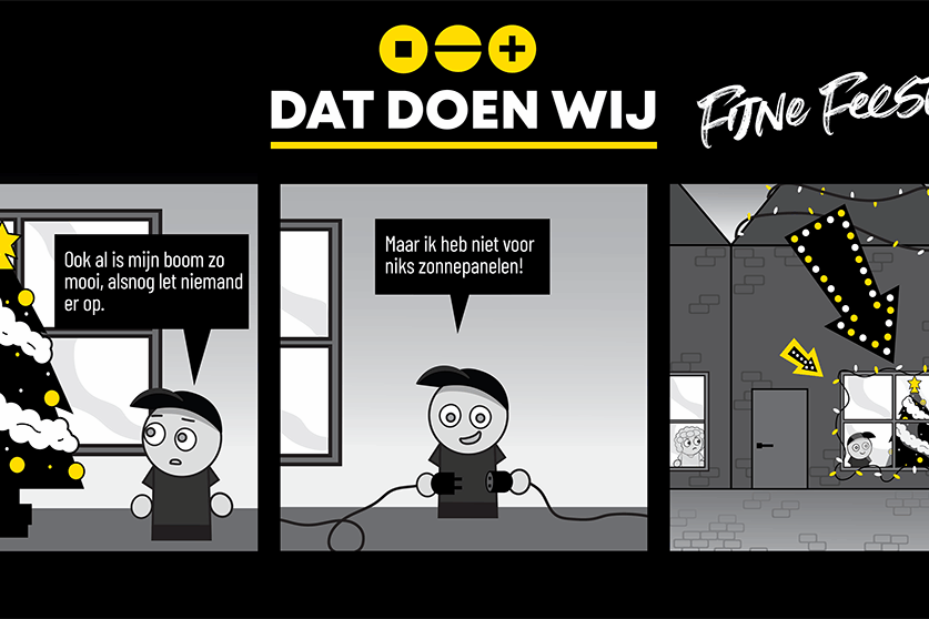 Company comic Zakelijke strip DDW communicatie intern